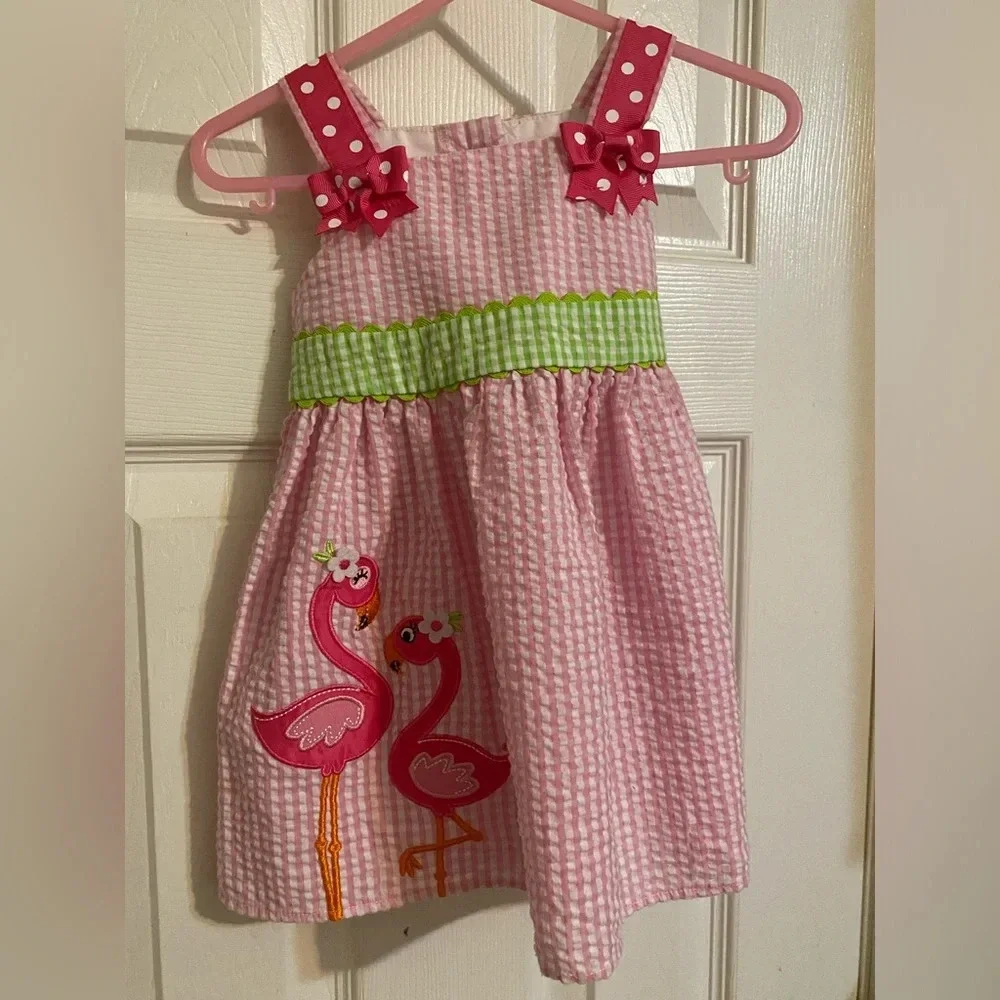 Emily Rose Flamingo Sundress